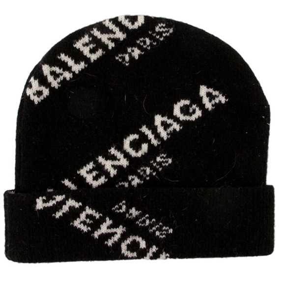 Balenciaga Logo Beanie - OS - Picture 3 of 3